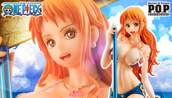 笑颜巨乳大长腿~P.O.P 「海贼王」娜美新手办2月9日开订！